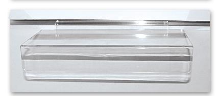 FLAT SHOE SHELF WITH LIP AC308