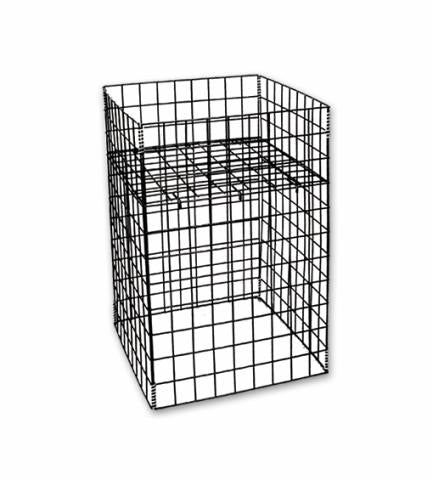SMALL COLLAPSIBLE DUMP BIN BLACK