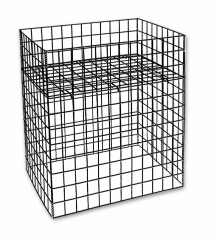 LARGE COLLAPSIBLE DUMP BIN BLACK W3B