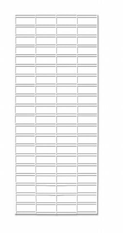 1800mm SLATGRID WHITE PACK OF 2 PANELS