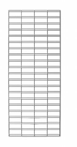 1800mm SLATGRID CHROME PACK OF 2 PANELS