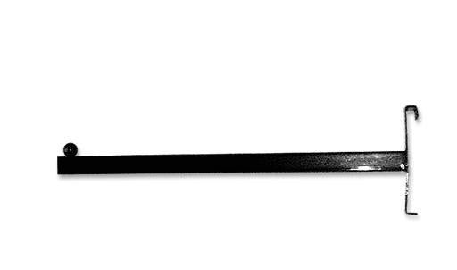 300mm STRAIGHT ARM BLACK