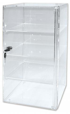 ACRYLIC CASE 4 SHELVES AC801