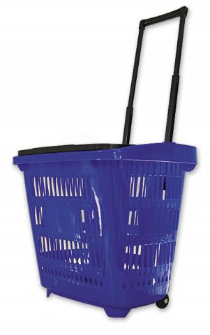 SHOPPING BASKET BLUE