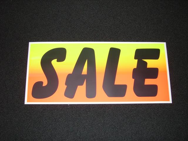SALE POSTER FLUORO