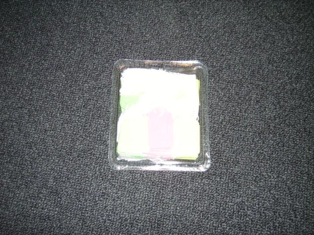 TIE ON COLOURED TICKETS