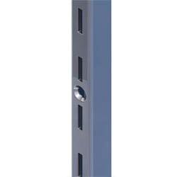 Wall Strip 2100mm Single slot BLACK